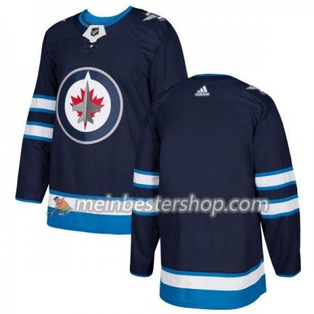 Winnipeg Jets Blank Adidas 2017-2018 Marineblau Trikot Authentic - Herren Winnipeg Jets Blank Adidas 2017-2018 Marineblau Trikot Authentic - Herren